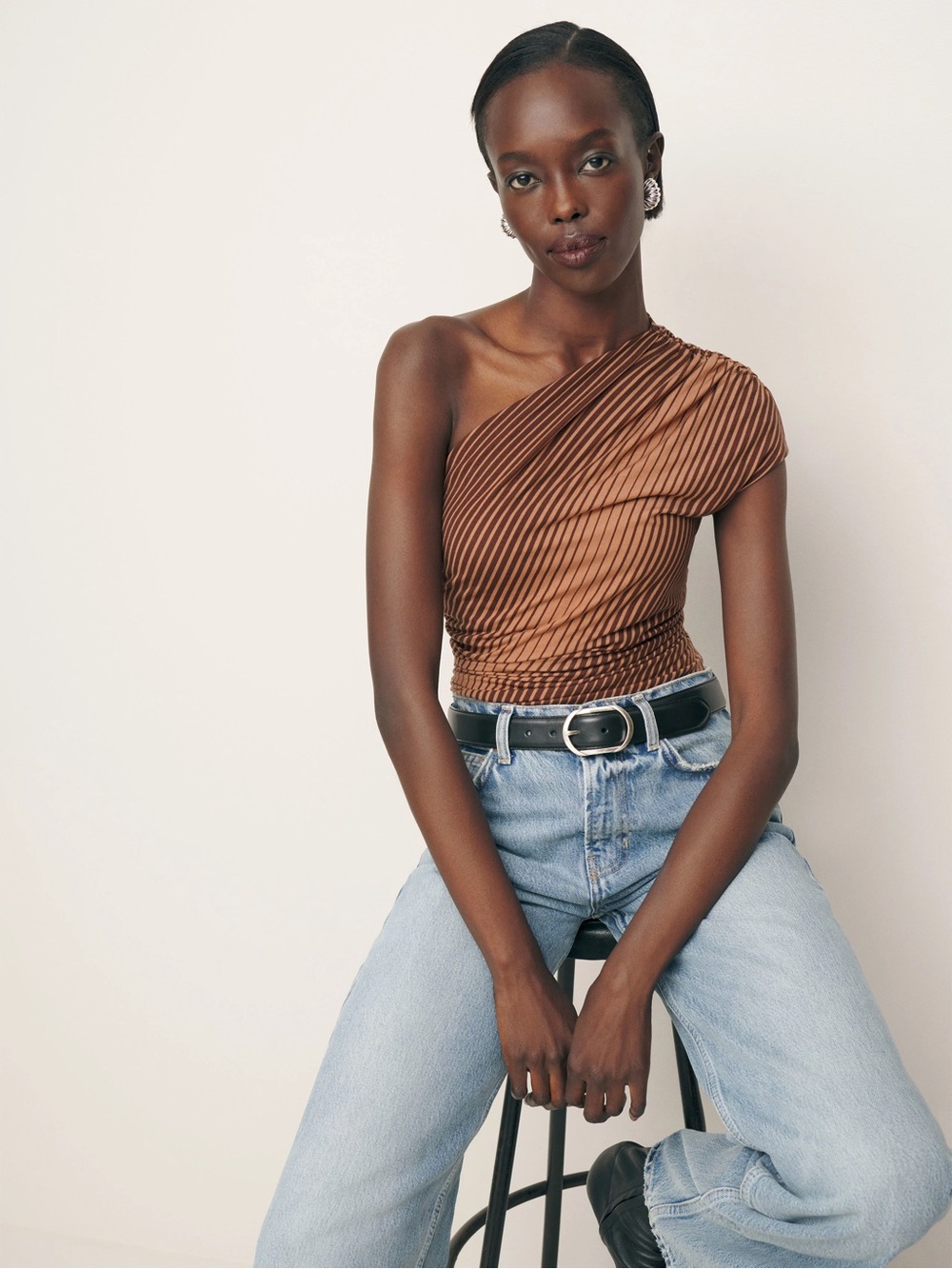 NWT reformation Francisco top in bongo / size L